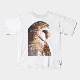 Owl Art Kids T-Shirt